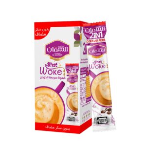 Al Samman Sha Woke 2 in 1 Sugar Free 10 Packs X 12 grams
