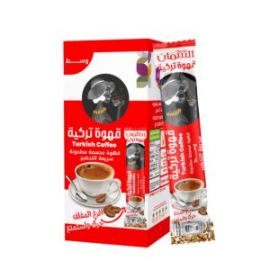 Al Samman Turkish Coffee No Cardamom 10 Packs X 7 Grams